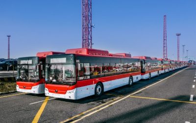 Finalmente BYD y Kaufmann suministrarán los buses eléctricos en la licitación de Santiago