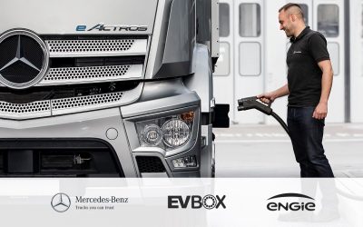 Tecnología: Los detalles de la alianza entre EVBox y Mercedes Benz para cargadores de camiones eléctricos