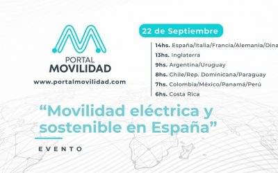 Registration open: Leaders of electric mobility in Spain meet at a virtual event organized by Portal Movilidad