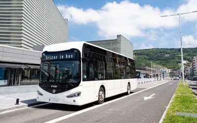 First Irizar e-mobility electric buses unveiled in the city of Burgas in Bulgaria