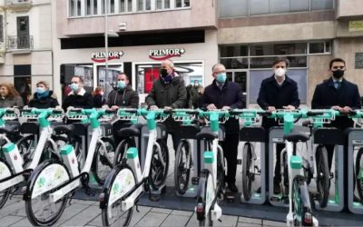 Pamplona estrena su primer sistema de alquiler de bicicleta eléctrica públicas con 400 unidades