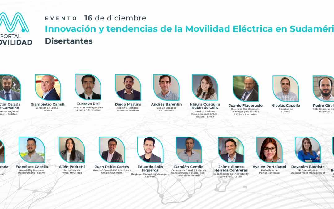 Los anuncios en emobility para Sudamérica que dejó el último especial del año de Portal Movilidad