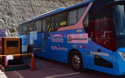 AngloAmerican Perú cerró contrato con Engie para incorporar un bus eléctrico a su flota