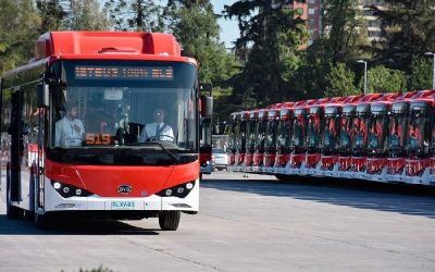 Quedan pendientes 11 concursos de buses eléctricos en regiones antes del cambio de Gobierno