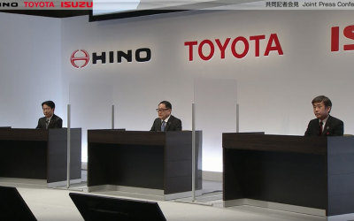 Los fabricantes japoneses Toyota, Hino e Isuzu desarrollarían un bus a hidrógeno en conjunto