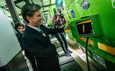 Bogota exceeds 1,000 electric buses and inaugurates Latin America’s largest charging station