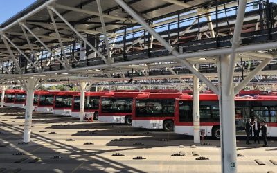 Alto rendimiento económico: El TCO de los buses eléctricos en Chile es 30% menor que a diésel