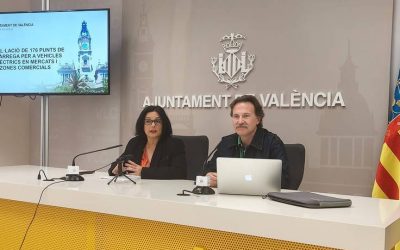 El Ayuntamiento de València invertirá en 176 nuevos puntos de recarga para vehículos eléctricos