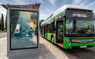 Alsa muestra su estrategia a futuro con el primer bus a hidrógeno verde de Toyota