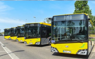 Barcelona renovará flota metropolitana con 300 buses eléctricos e híbridos