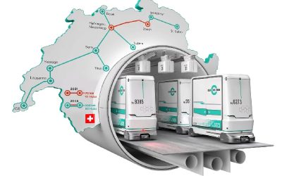 Suiza avanza con la entrega de carga autónoma subterránea