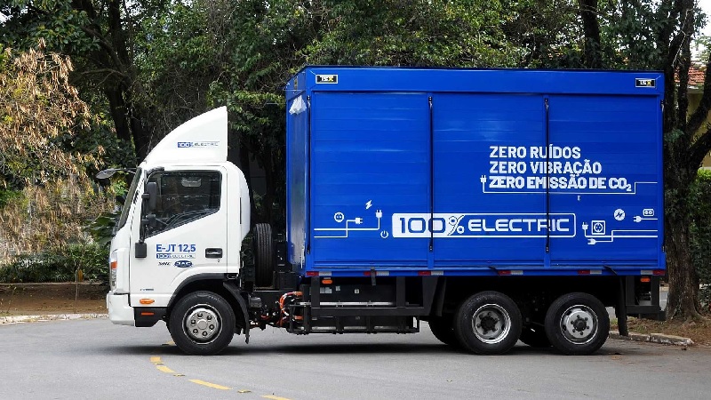 JAC lanza camión eléctrico de 12,5 toneladas en Brasil