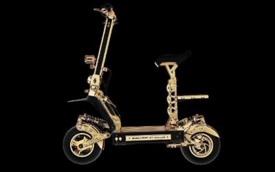 En detalle, los lujos del scooter eléctrico que cuesta USD 49.000 y sorprende al mercado
