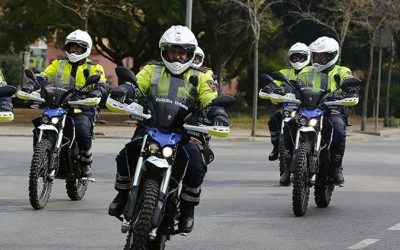 El 67% de las motos entregadas a los cuerpos policiales son eléctricas