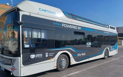 Málaga inicia prueba con un autobús urbano impulsado con hidrógeno verde