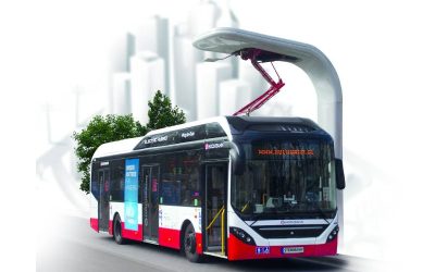 EMT Madrid recibe 170 pantógrafos invertidos de Wabtec para recarga de nuevos buses eléctricos