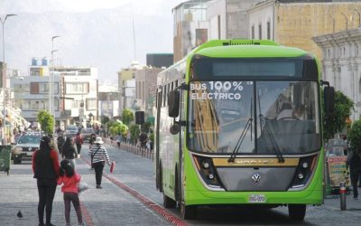 En vez de los 25 buses eléctricos pautados Arequipa incorporaría 10 al SIT antes de fin de año
