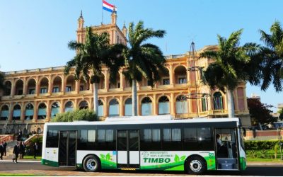 Fallo en licitación de buses eléctricos genera protestas entre transportistas de Paraguay