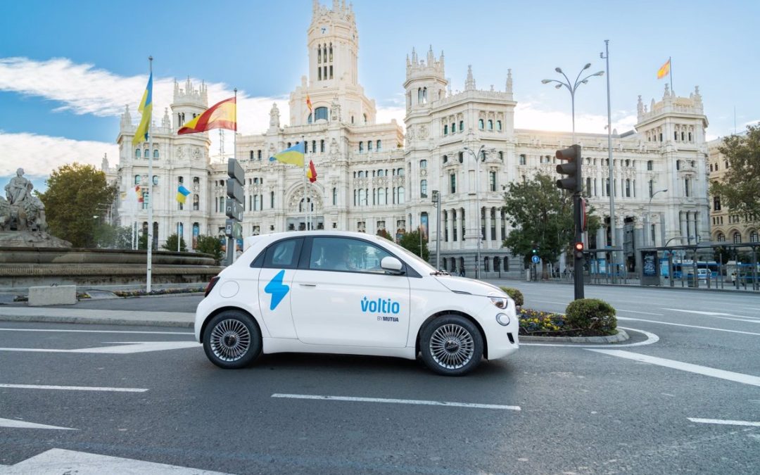 Mutua Madrileña lanza Voltio, su compañía de ‘carsharing’ con más de 500 vehículos eléctricos