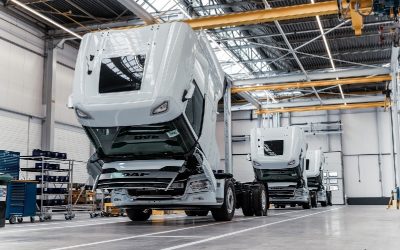 DAF inaugura fábrica de montaje de camiones eléctricos que construyó en 18 meses