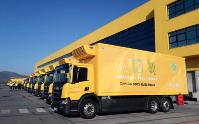 Con nueva flota de camiones eléctricos, la cadena Alimerka se posiciona a la “vanguardia” en España