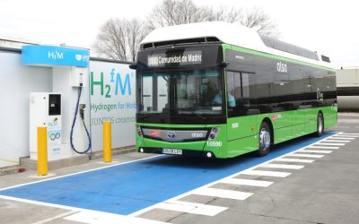 Zaragoza pone en marcha la primera línea con autobuses de hidrógeno en la región