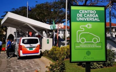 Así es el primer centro de “carga universal” para vehículos eléctricos de Costa Rica