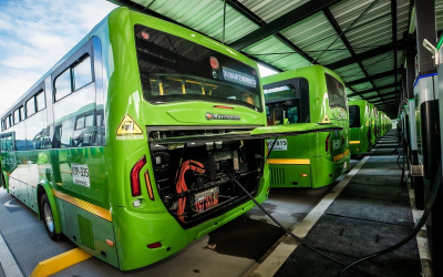 ¿Cómo avanza la incorporación de 550 buses eléctricos en Villavicencio?
