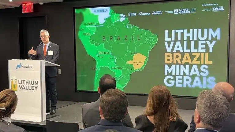 "Vale do Lítio" tem anuncio mundial e coloca Brasil no mapa do carro elétrico
