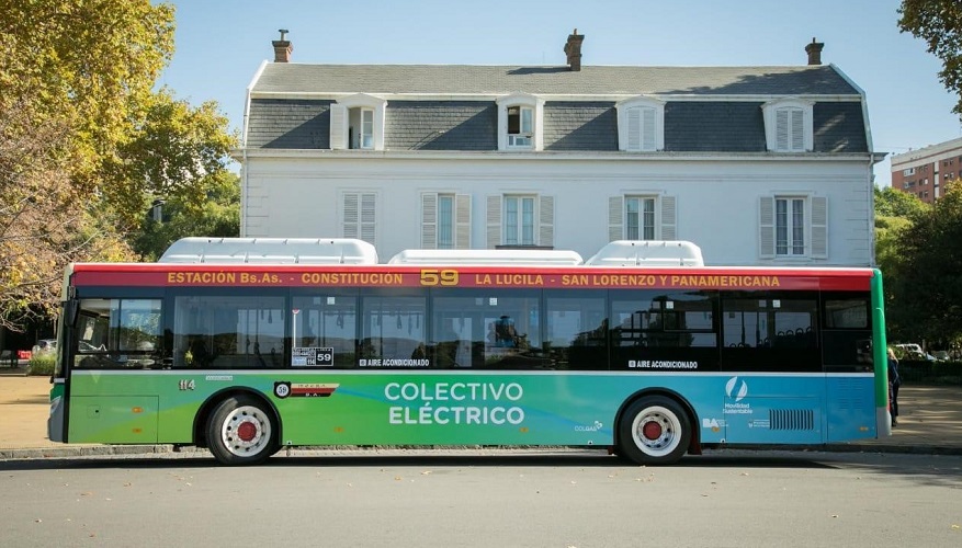 Bus eléctrico CABA