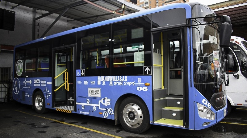 El bus eléctrico que realizó pruebas en Medellín