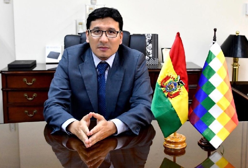 Ministro de Hidrocarburos y Energías, Franklin Molina