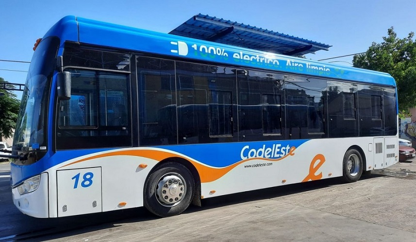 Bus eléctrico con baterías CodelEste