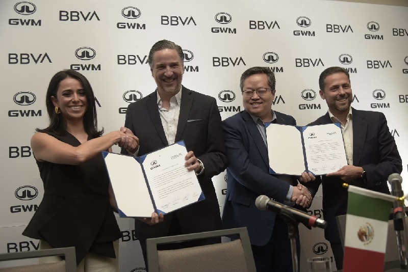 BBVA México financiará armadora de GWM: "Esta alianza robustece la electromovilidad"