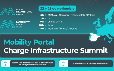 ¡Save the date! Llega “Mobility Portal Charge Infrastructure Summit” este 22 y 23 de noviembre